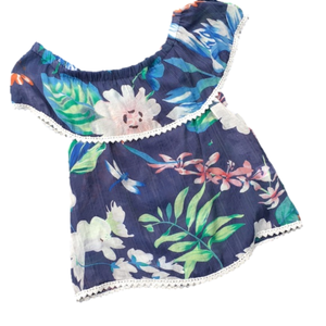 Carmin  Tropical Off the Shoulder To Sz smal